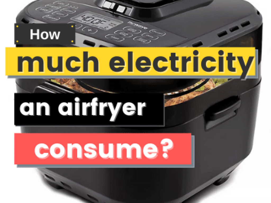 how much electricity does an airfryer need 